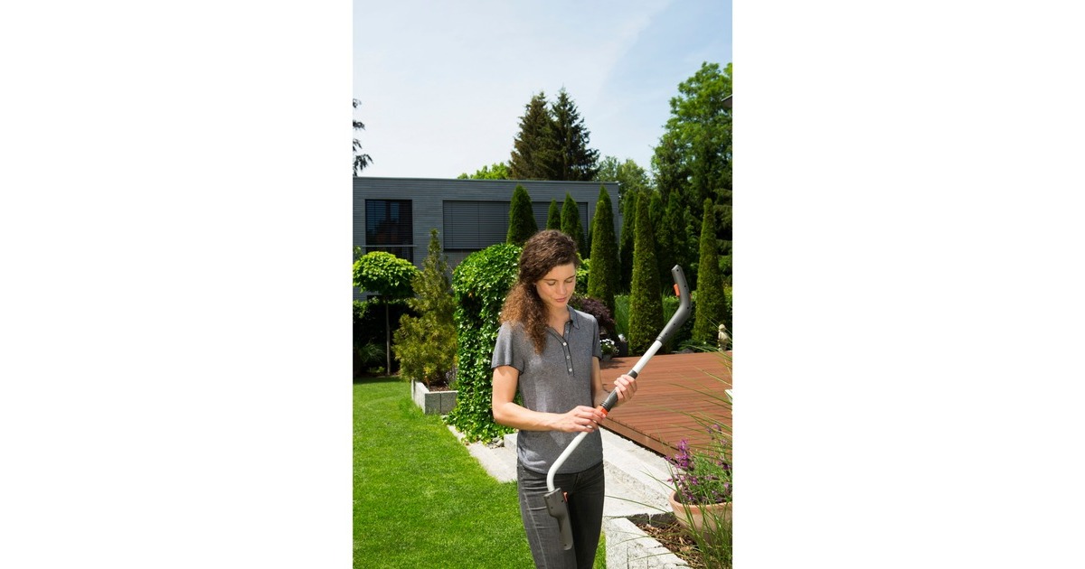 GARDENATelescopische steel met wielen telescoopsteel  (Grijs, 9859-20)