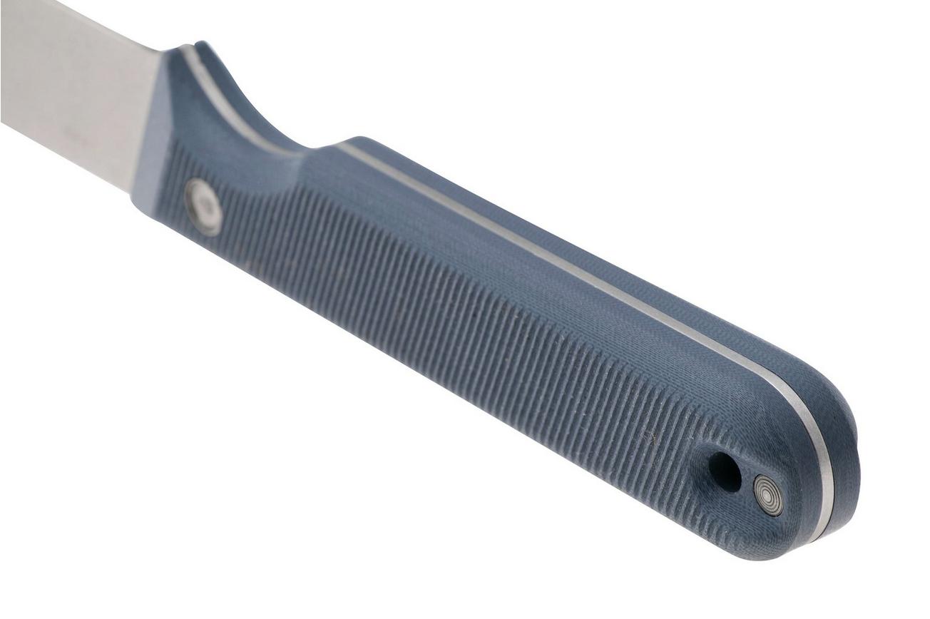 The James Brand The Humboldt KN130254-00 Böhler N690 Stonewash, Tidal Blue G10, fileermes, Conner Coffin design