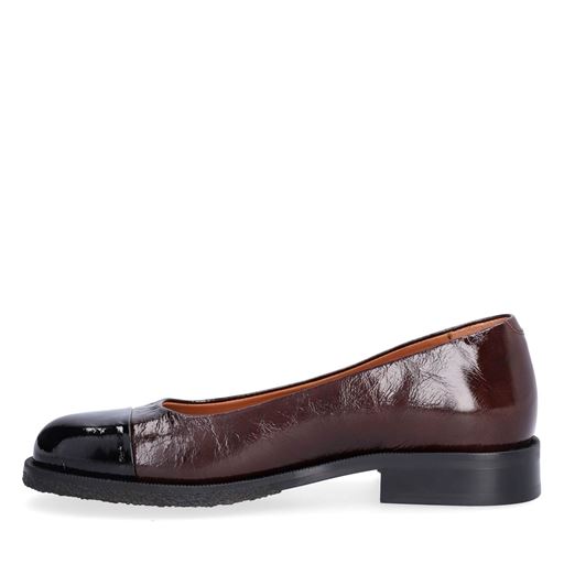 Billi Bi A7018 Ballerinasko, Black Patent/Mogano Naplack, 41