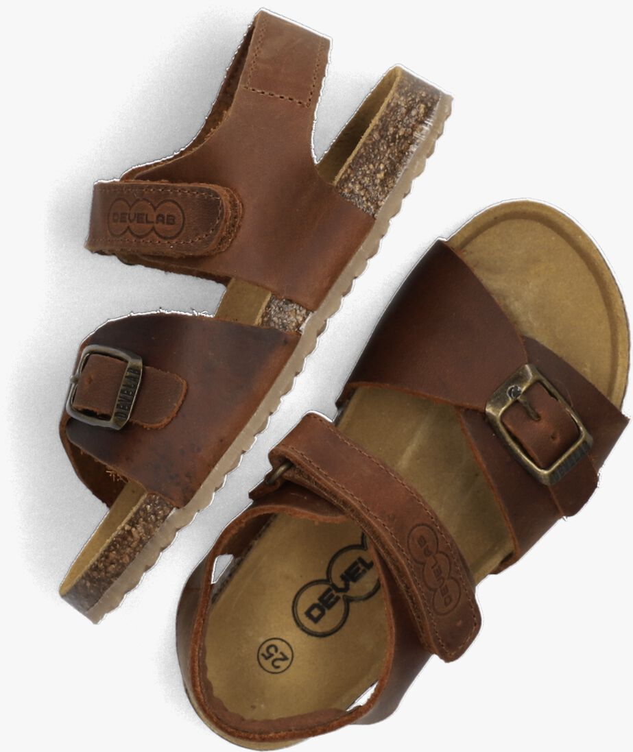 DEVELAB bruine develab sandalen 48305