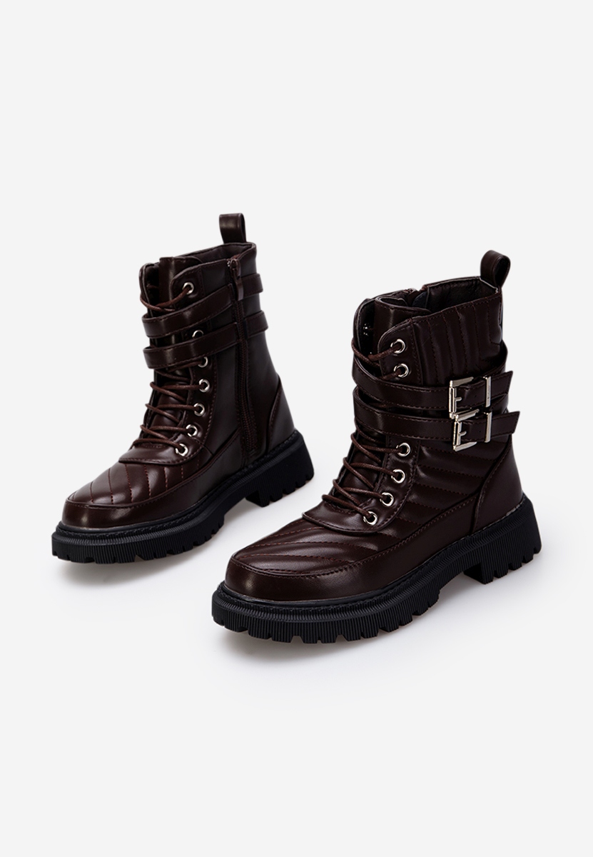 Bottines filles brunes Casilda B