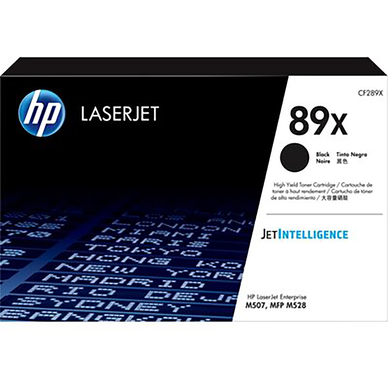 HP 89X (CF289X) Toner, schwarz