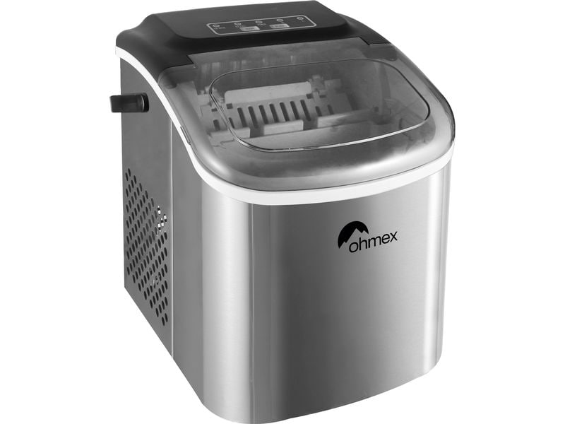 OHMEX Eiswürfelmaschine OHM-ICE-2412 12 kg/24h Mobile Eismaschine