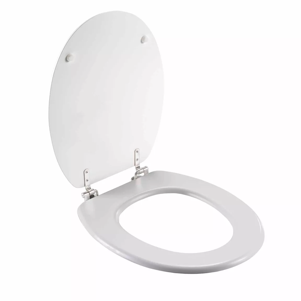 Abattant WC bois (37 x 46 cm) Marbre Gris