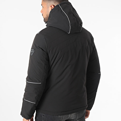 Doudoune Capuche Noir