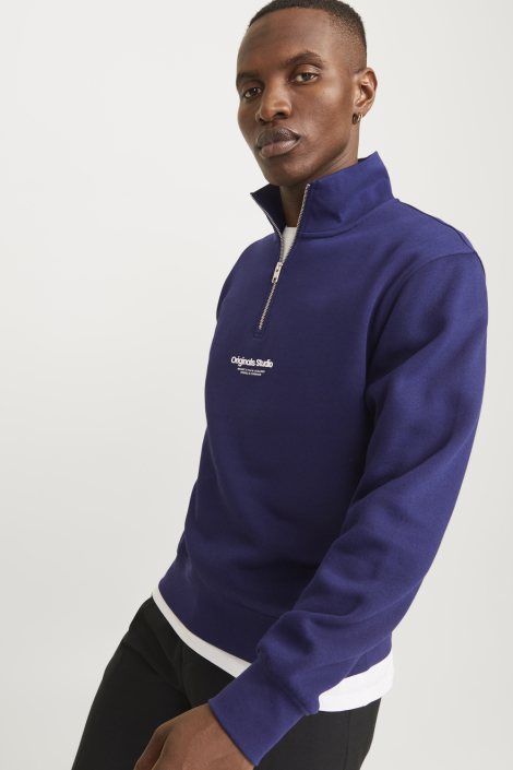 Jack & Jones blauwe heren sweater