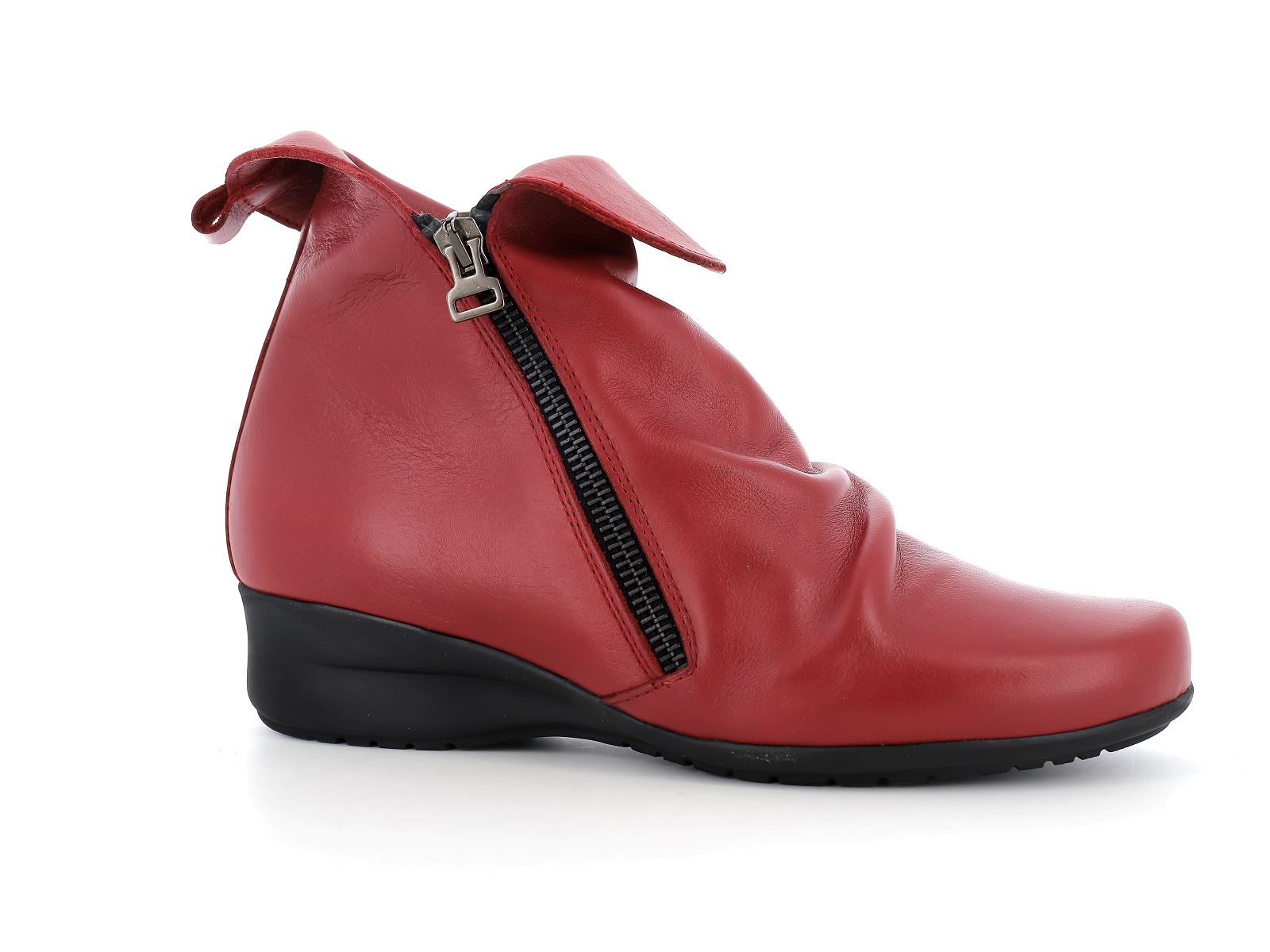 Cavargna shoes-GALA Cuir Rouge