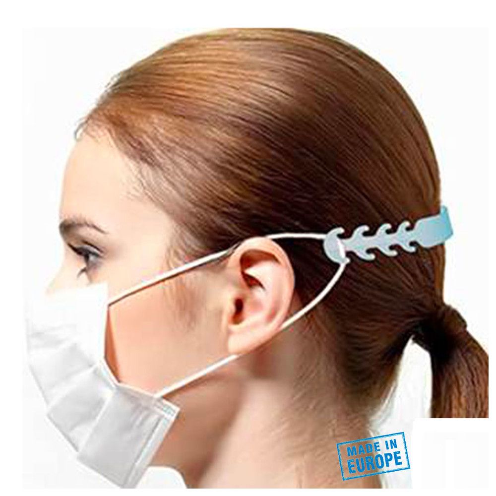 Dönges Maskenhalter für Mundschutz, blau