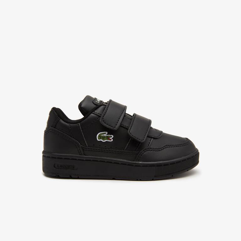 Sneakers T-Clip bébé Lacoste en synthétique avec détail coloré Chaussures - Noir - Lacoste - Enfant