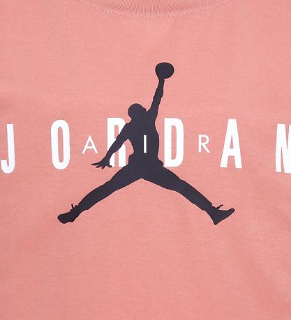 Jordan S?t - T-Shirt/Leggings - SustainaBlå - Rød Stardust