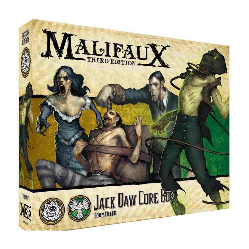 Malifaux 3E - Outcasts / Resurrectionists - Jack Daw Core Box