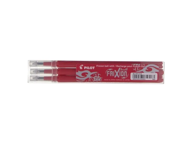 Refill Pilot FriXion Medium 0.7 mm rød - (3 stk.)