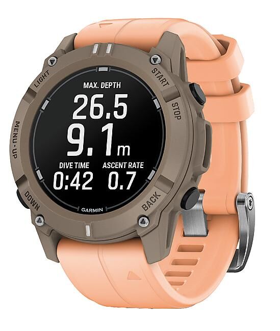 GARMIN - ORDINATEUR DE PLONGEE DESCENT G2 BRACELET SILICONE