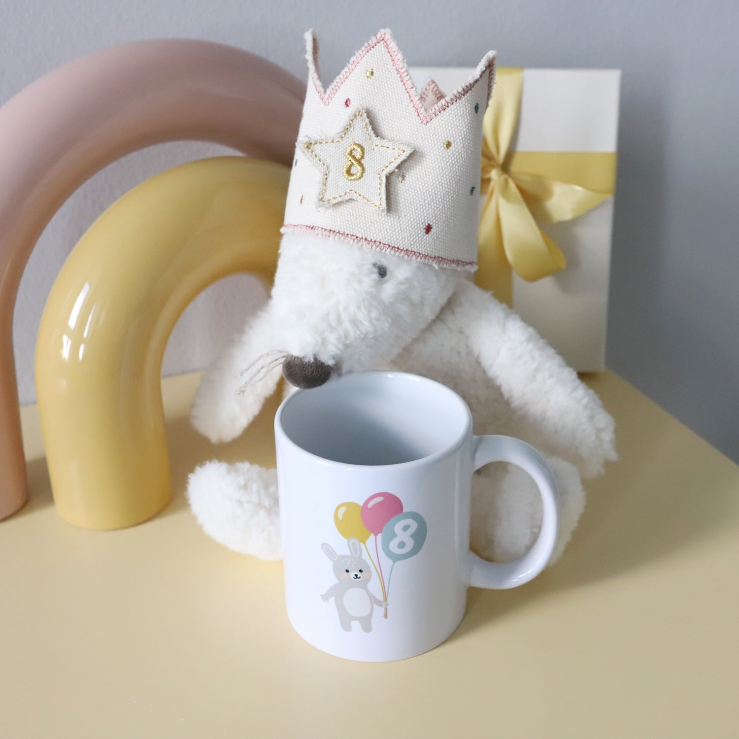 Tasse „Achter Geburtstag