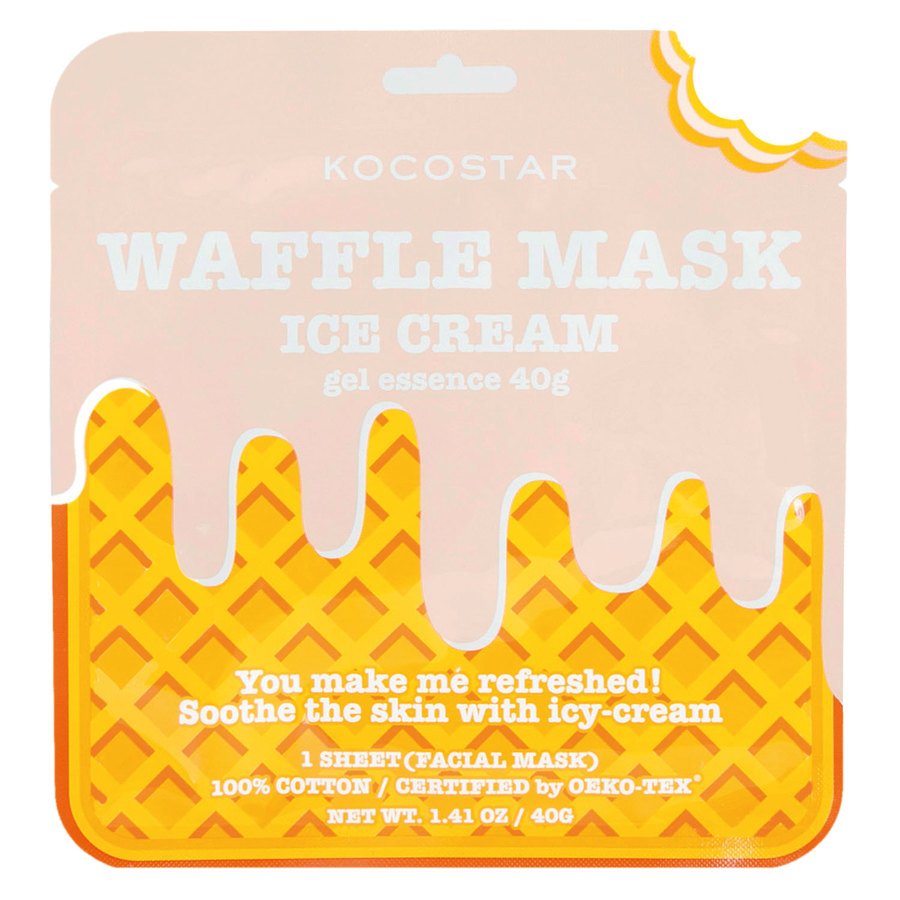Kocostar Waffle Mask Icecream 40g