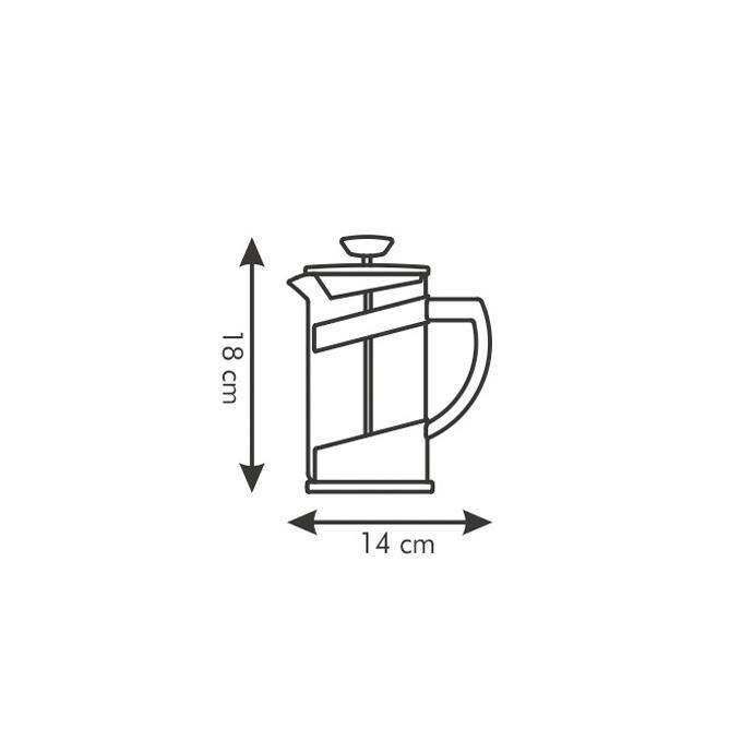 Tescoma Tee- und Kaffeekanne TEO 0.6 l