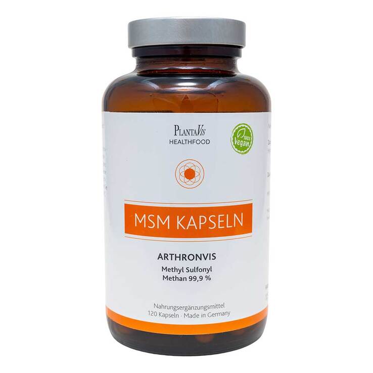 MSM Kapseln Arthronvis Methyl Sulfon.Methan 99,9%, 120 St