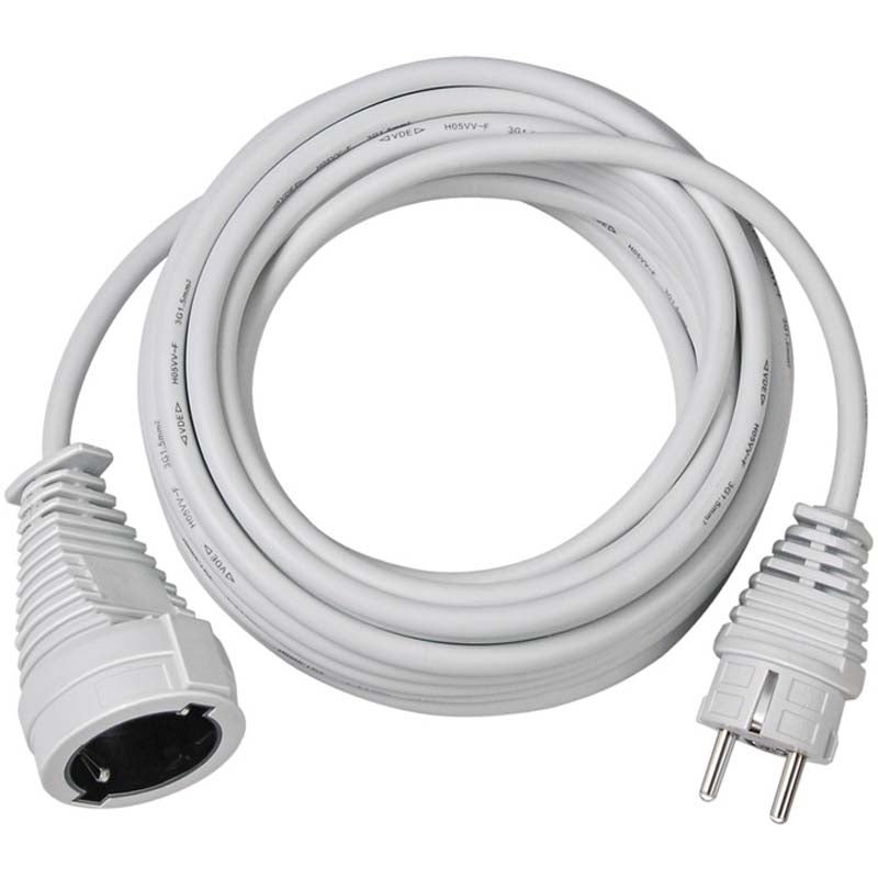 Brennenstuhl Verl Kabel 1168440 verlengsnoer kunststof binnengebruik 5m wit