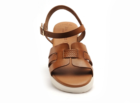 Eva frutos nu pieds plats femme 4222 marron