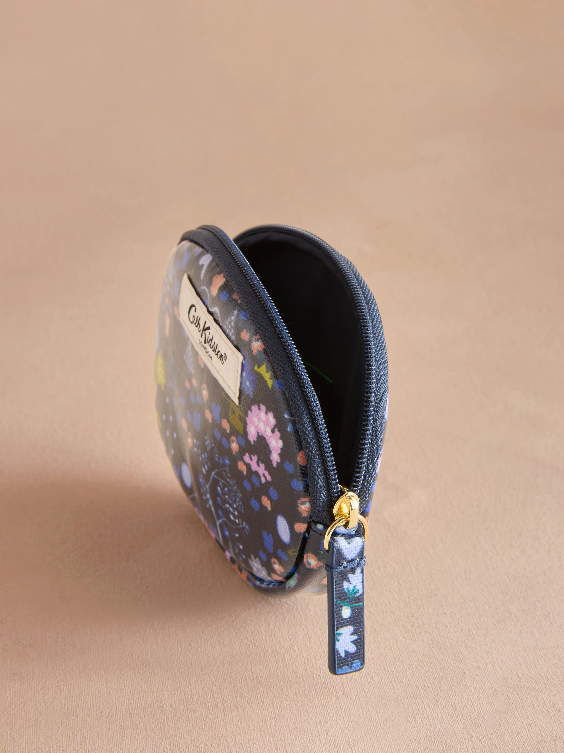 Navy Tiny Town - Cath Kidston - Ronde portemonnee