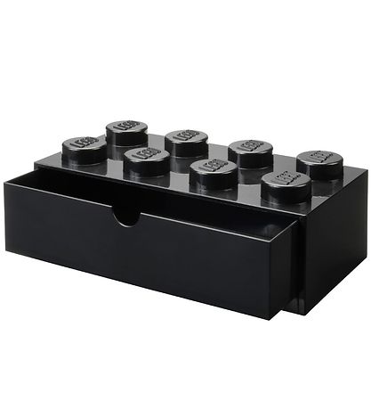 LEGO® Storage Aufbewahrungsschublade - 8 Knäufe - 31x15x9 - Schw