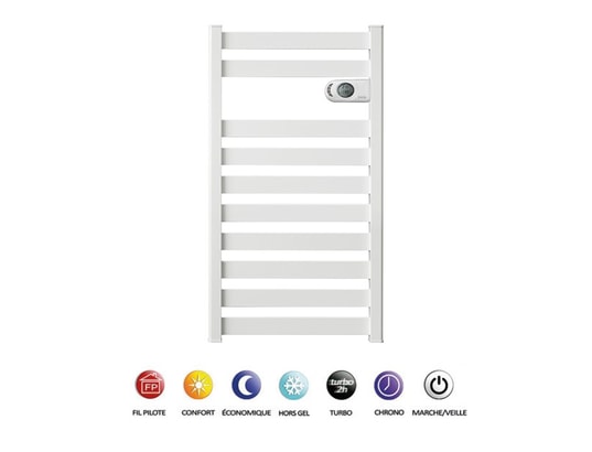 HJM - Radiateur sèche-serviettes en aluminium 750w