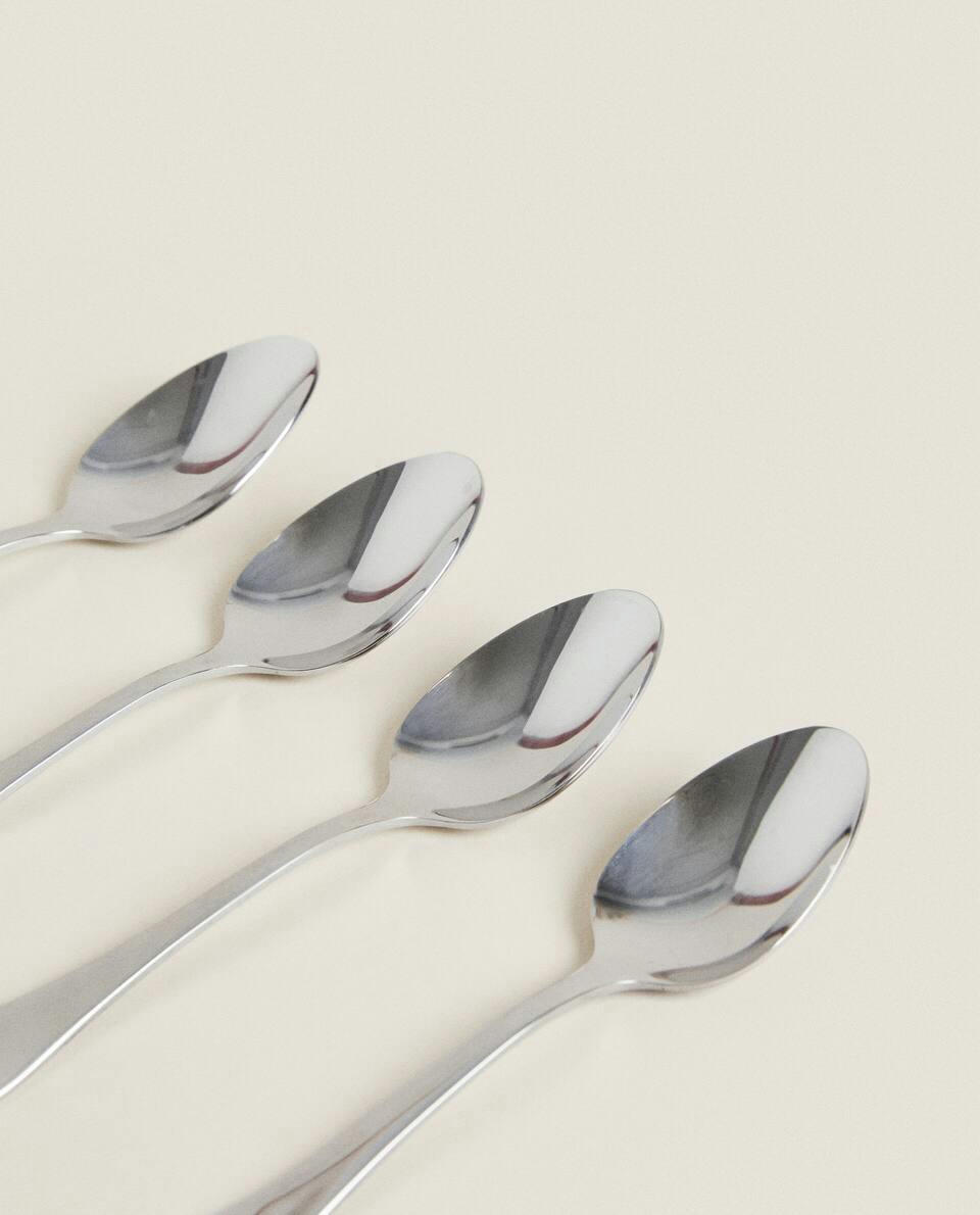 Conjunto de 4 colheres de chá clássicas