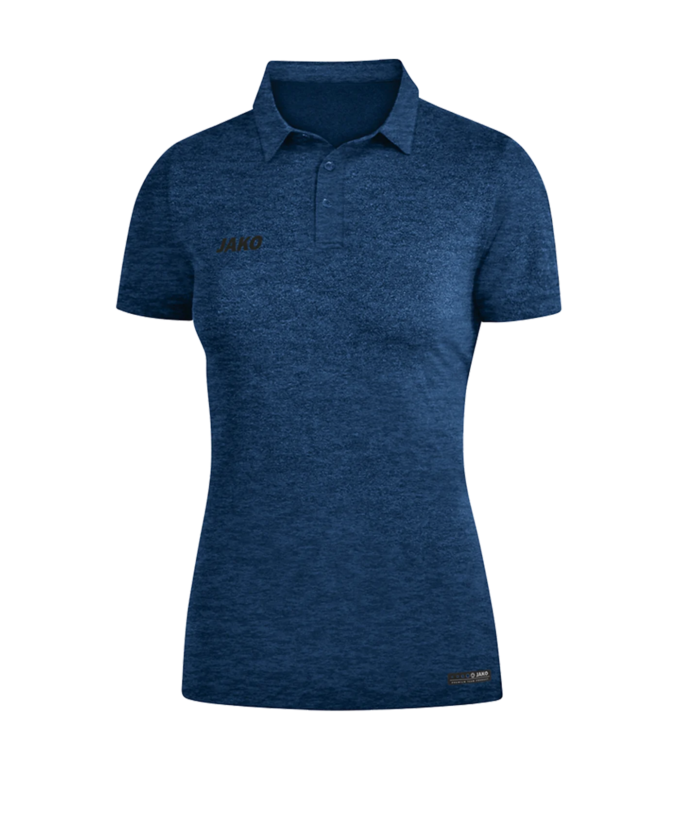 JAKO Premium Basics Poloshirt Damen Blau F49