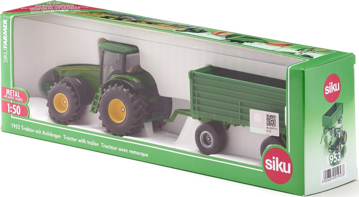 Siku 1953 - Traktor Med Hænger