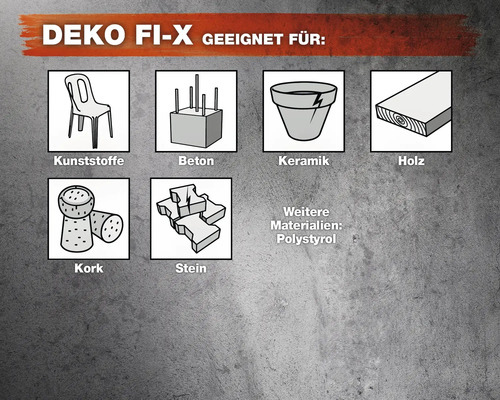 ROXOLID DEKO FI-X montagelijm 380 g