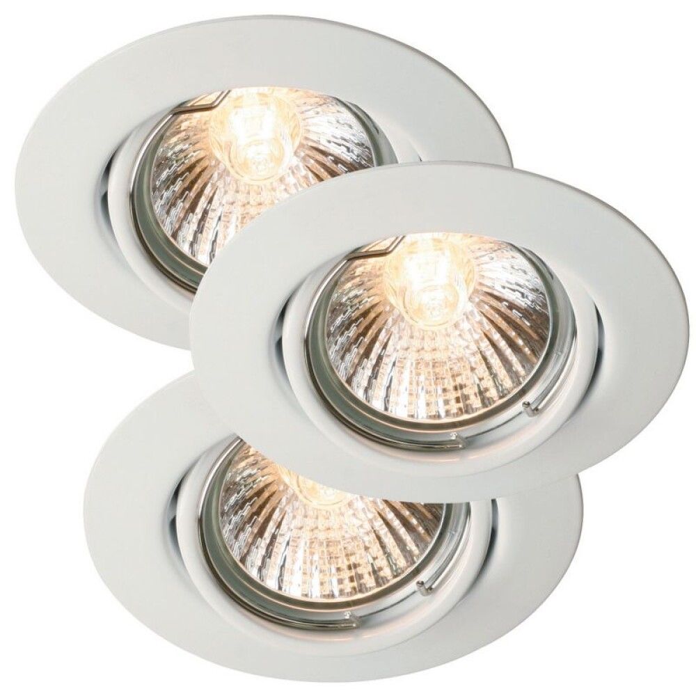 INNBYGGINGSPOT NORDLUX TRITON3STK HVIT