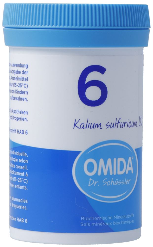 Omida Nr6 Kalium sulfuricum Tabl 12 D Ds 100 g