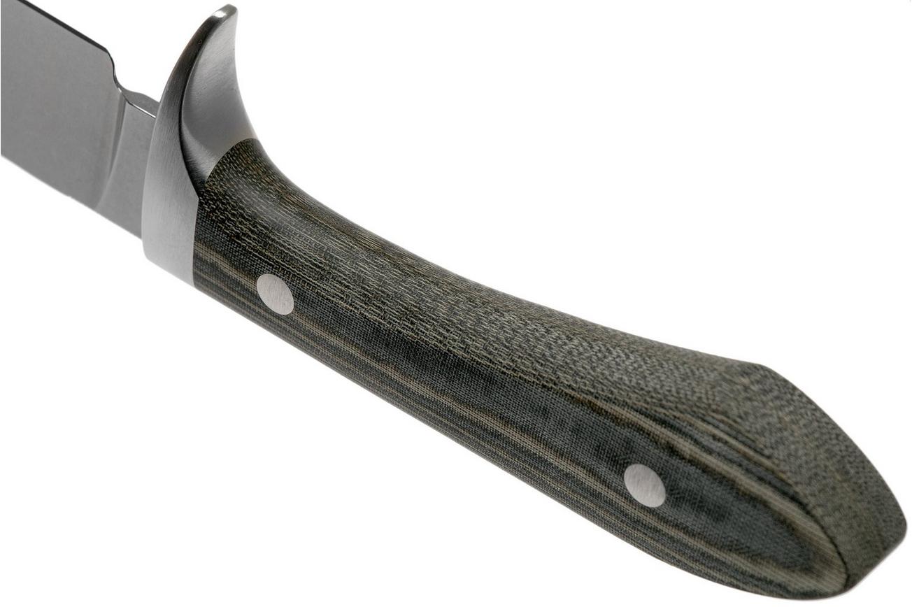 White River Knives Sendero Classic jachtmes Black Olive Micarta, Jerry Fisk design