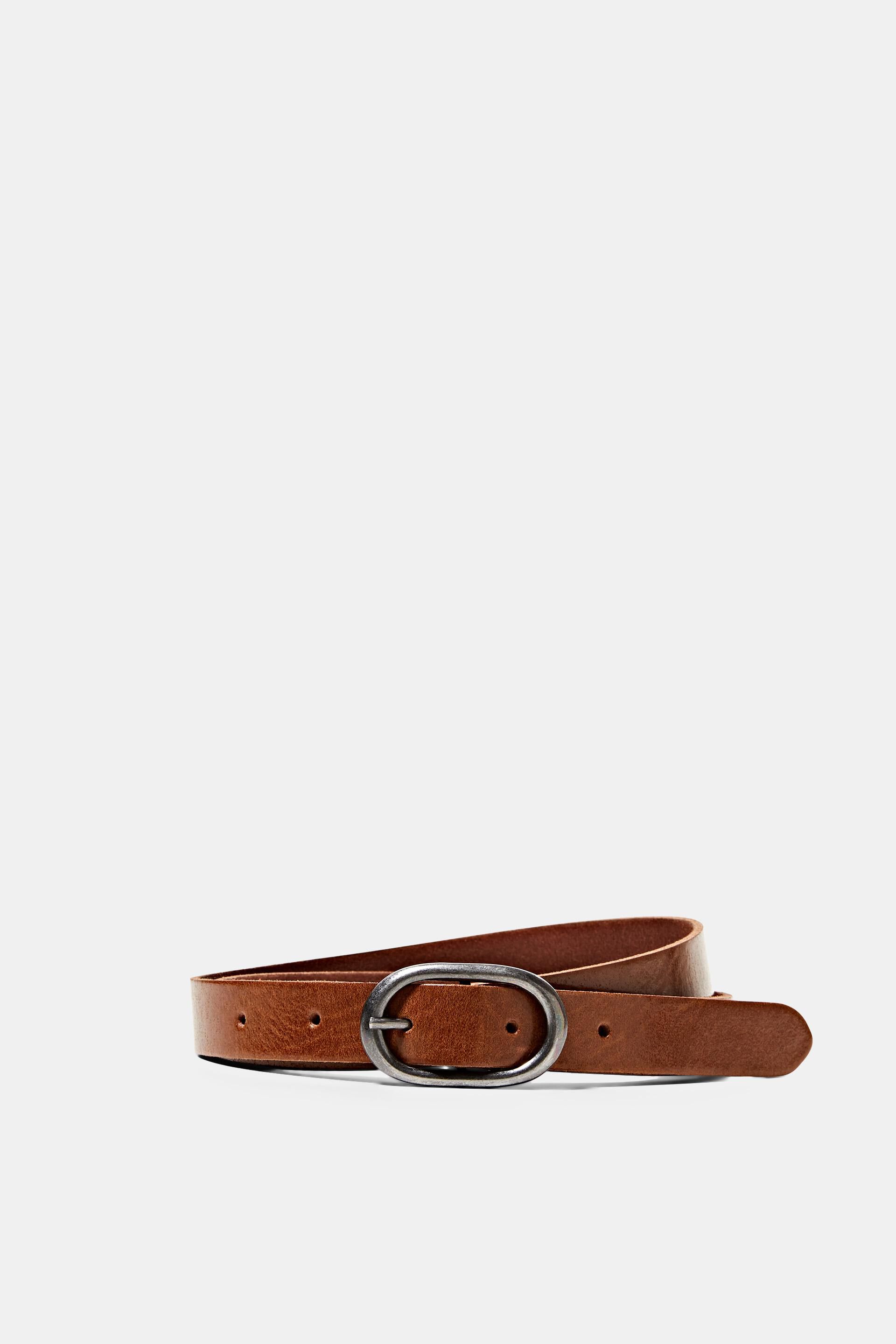 Ceinture fine en cuir