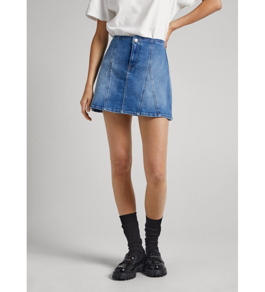 Saia azul Britney da Pepe Jeans