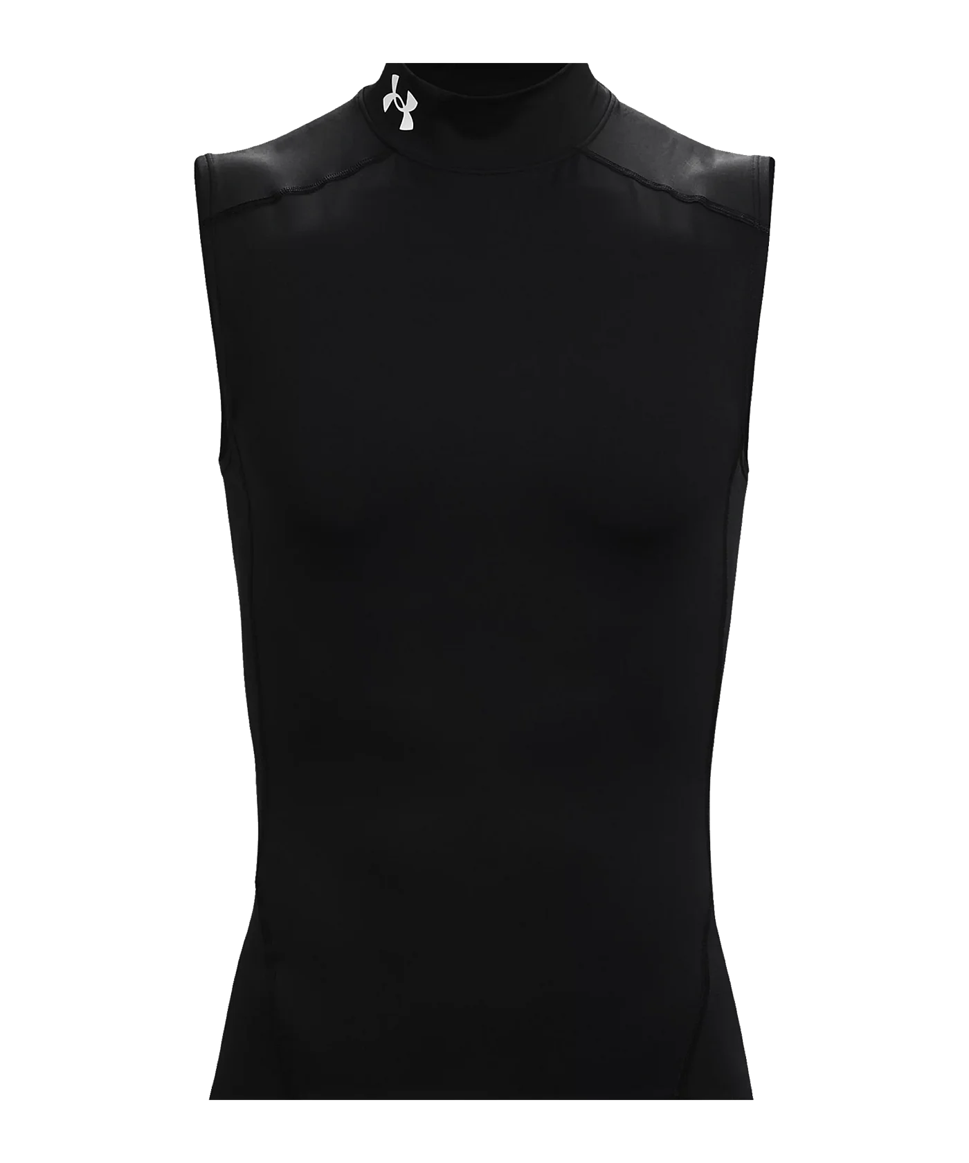 Under Armour Compression Mock Schwarz F001