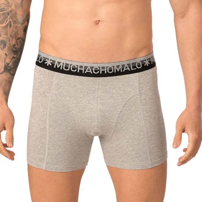 Muchachomalo Solid Boxershorts Heren (6-pack)