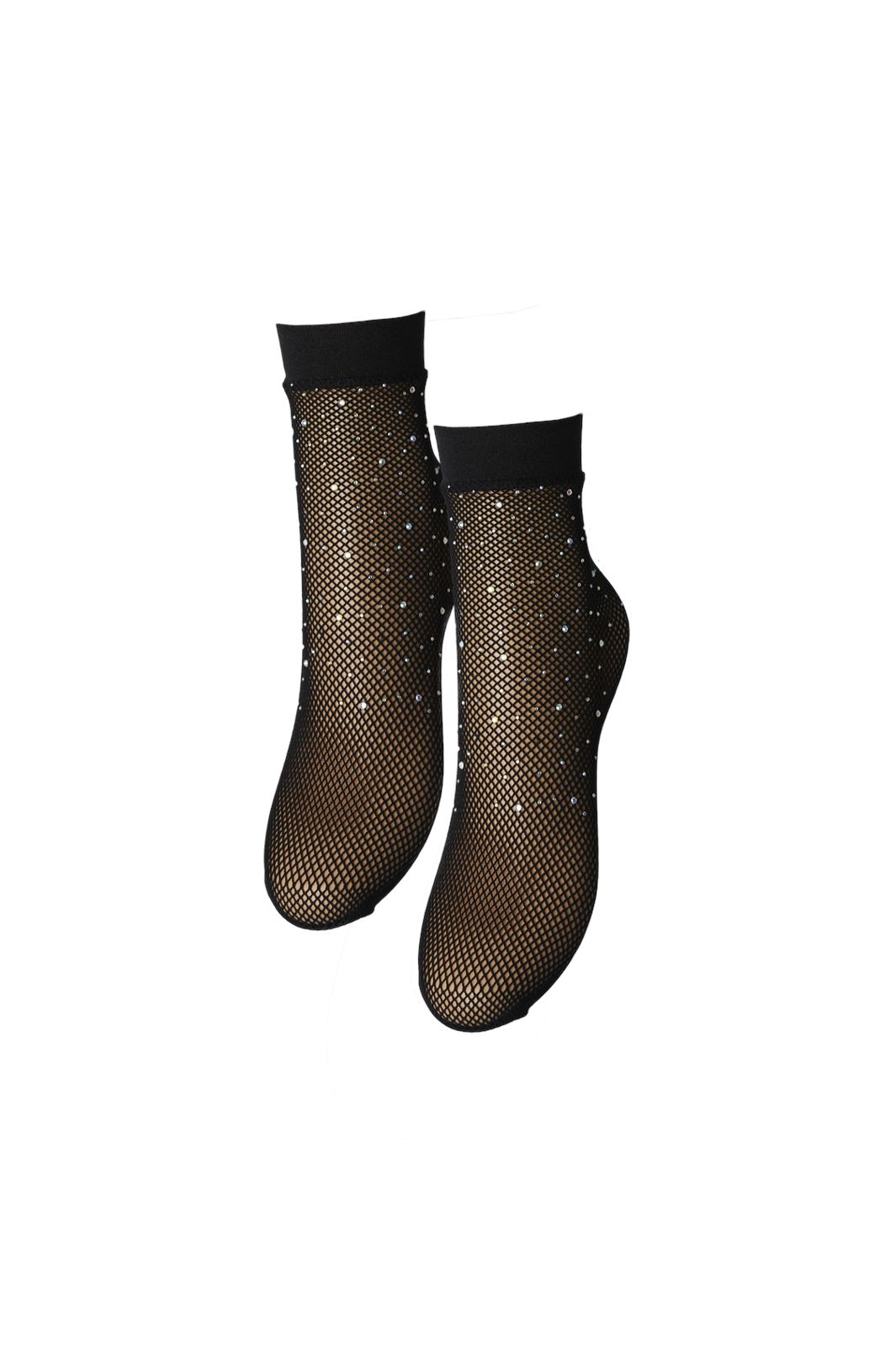 Pieces Pcclaire Fishnet Glitter Socks 2-Pack