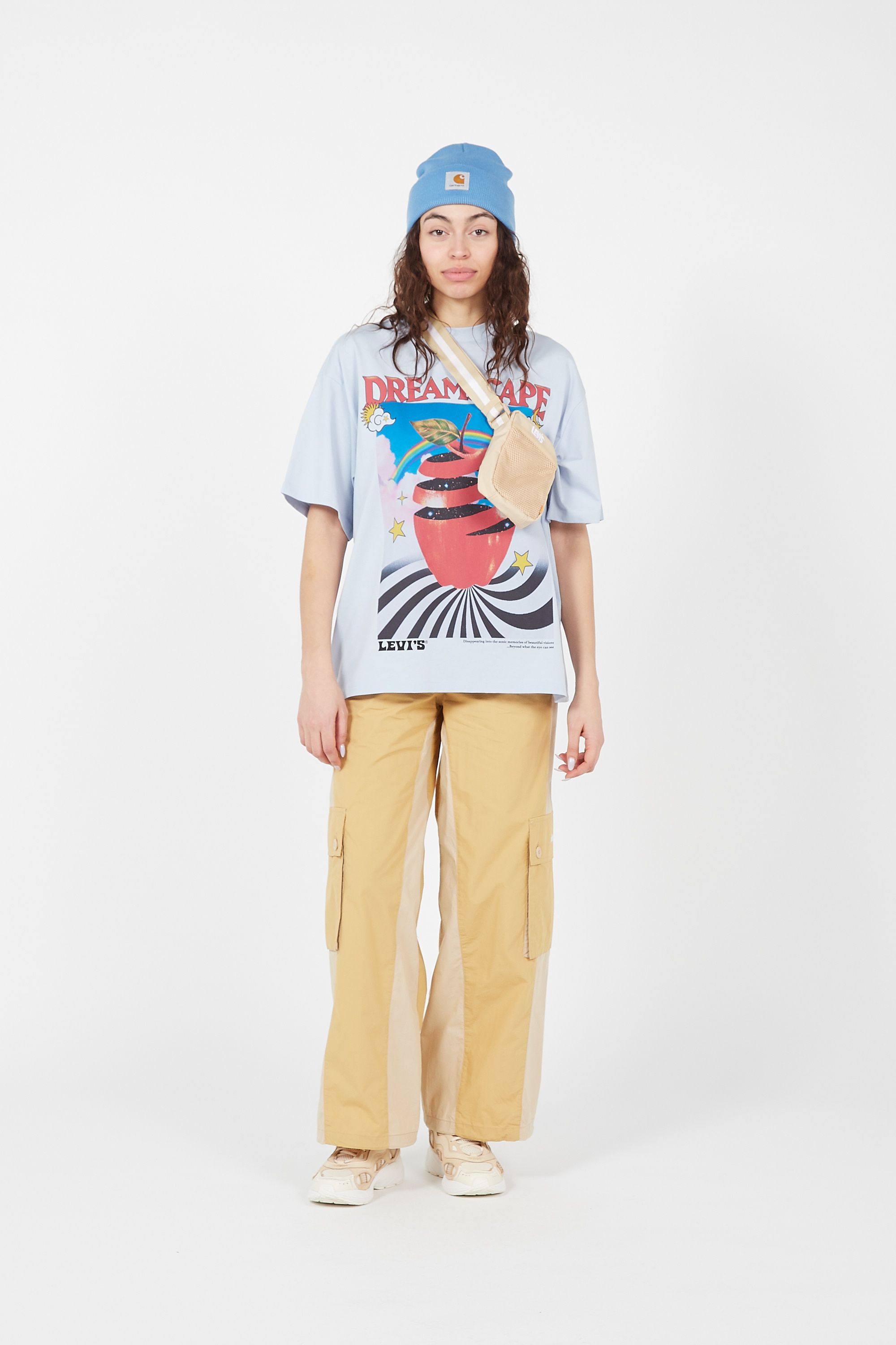 OBEY pantalon cargo DYLAN CARGO Beige