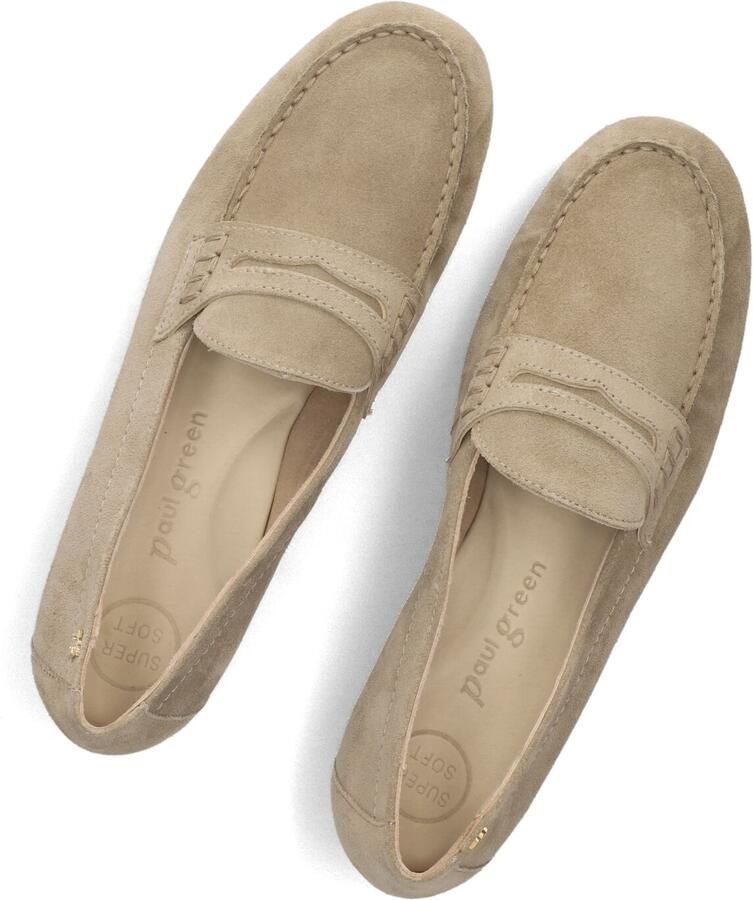 PAUL GREEN Loafers Dames 1188 Maat: 38 5 Materiaal: Suède Kleur: Beige