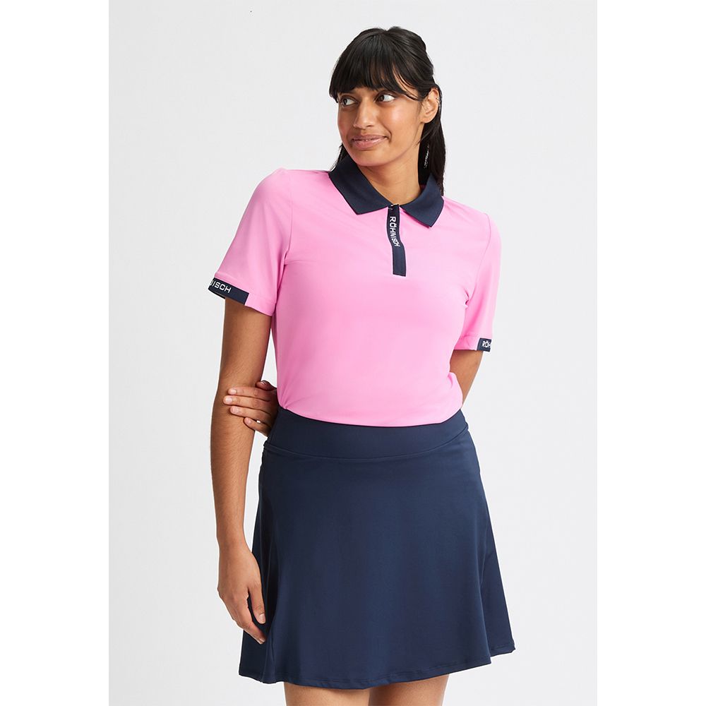 Abby Pique Dame Rosa