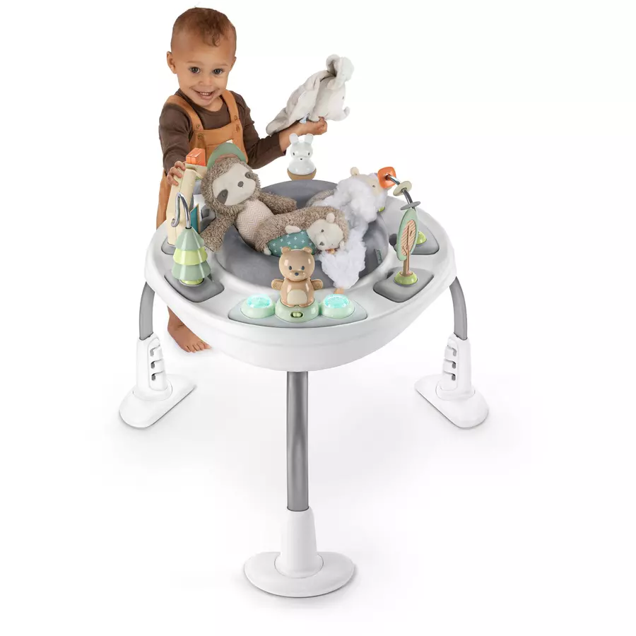 Ingenuity Spring & Sprout™ - First Forest™ 2-in-1 Sprungsitz und Tisch