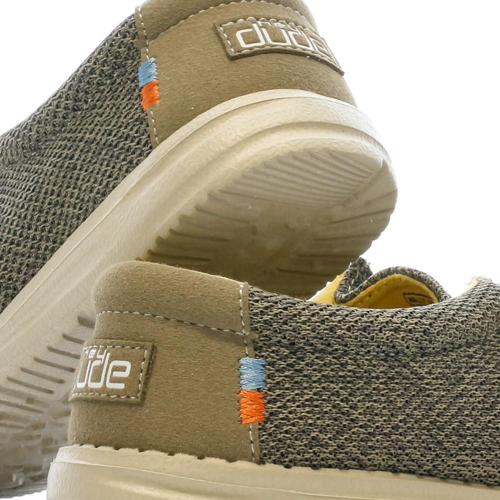 Hey Dude Chaussures Grises Garçon Hey Dude Wally Youth
