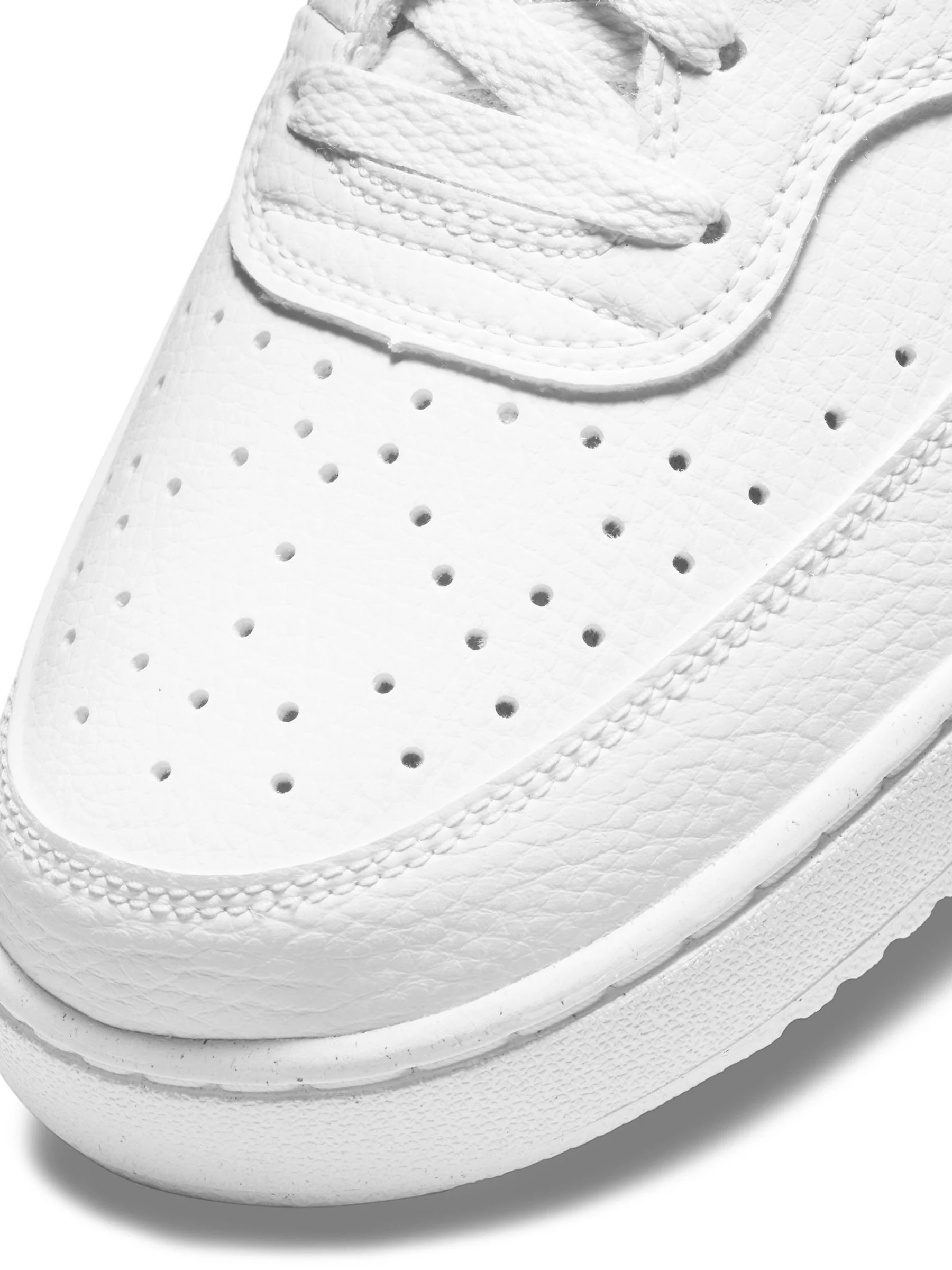 Wit/zwart - Nike Court Vision lage sneakers