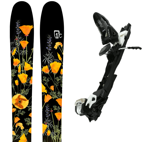 Pack ski de randonnée ICELANTIC NIA PRO 105 + Fix