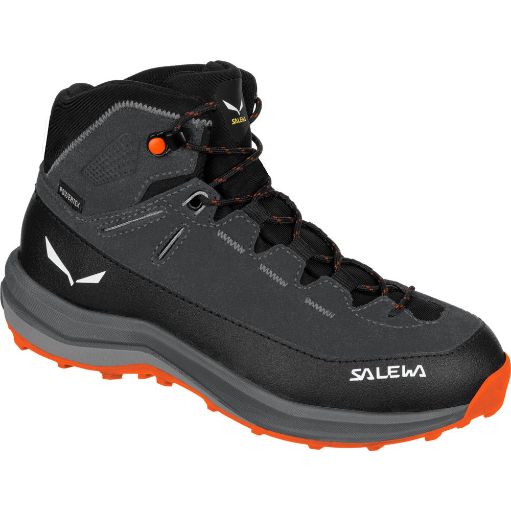SALEWA MTN Trainer 2 PTX MID Wanderschuhe Kinder onyx