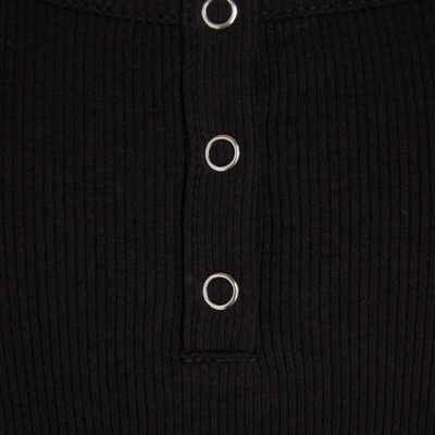 Tee-shirt à manches courtes femme Tjwbyutton Rib TOMMY HILFIGER