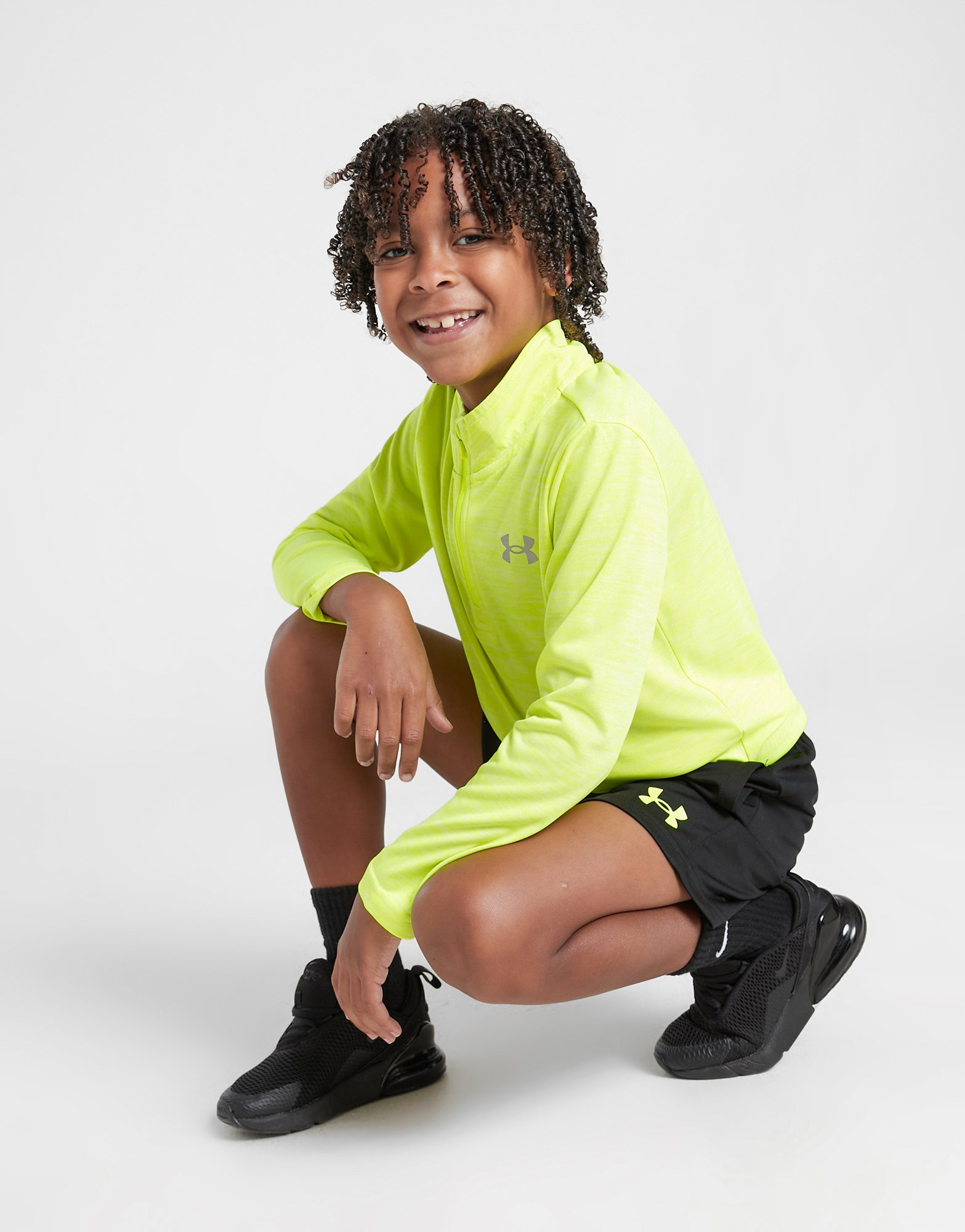 Under Armour Ensemble Haut Manches Longues / Short Enfant