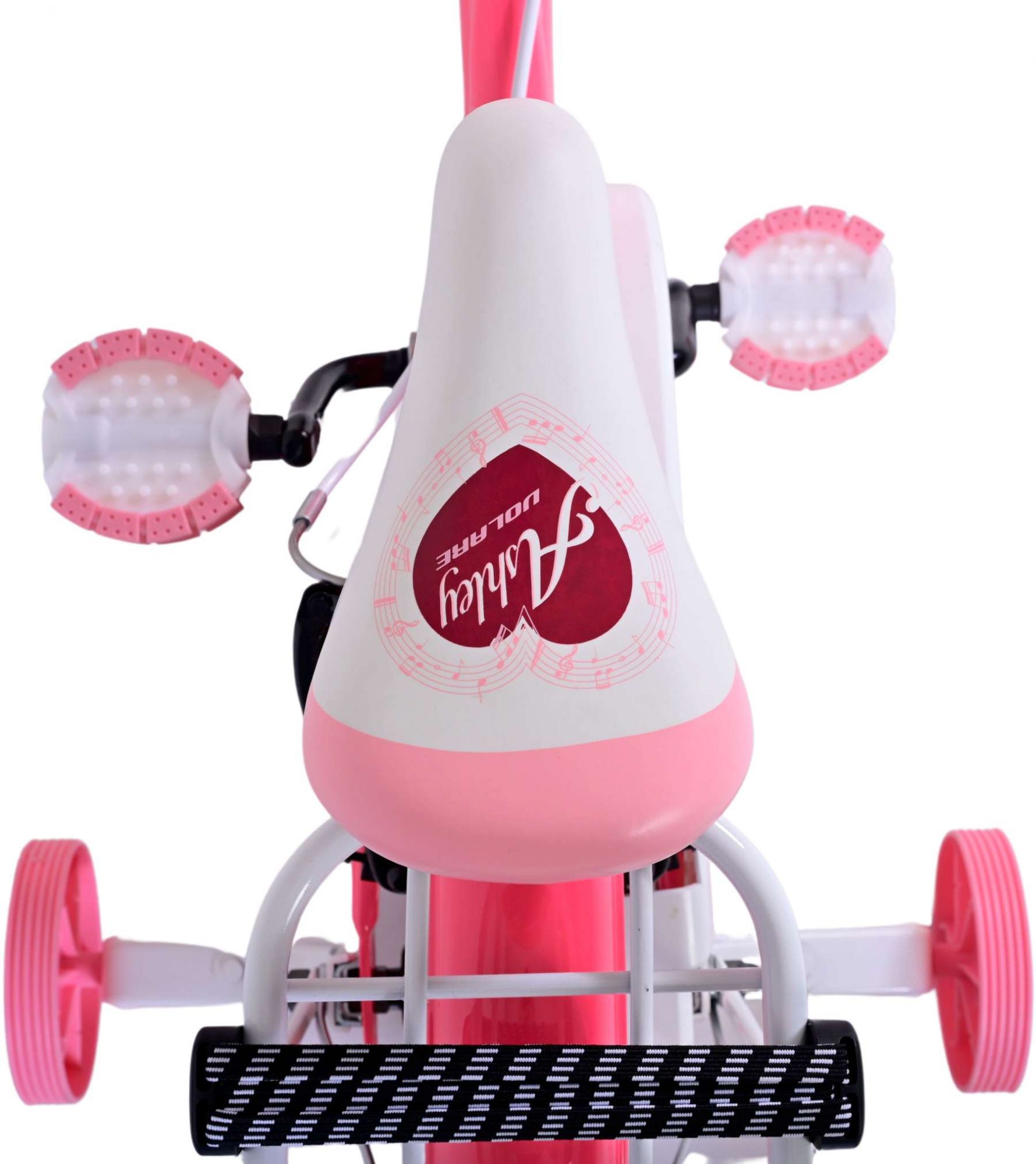 TPFSports Ashley Kinderfahrrad - Mädchen - 14 Zoll - Rücktritt + Handbremse - Weiß
