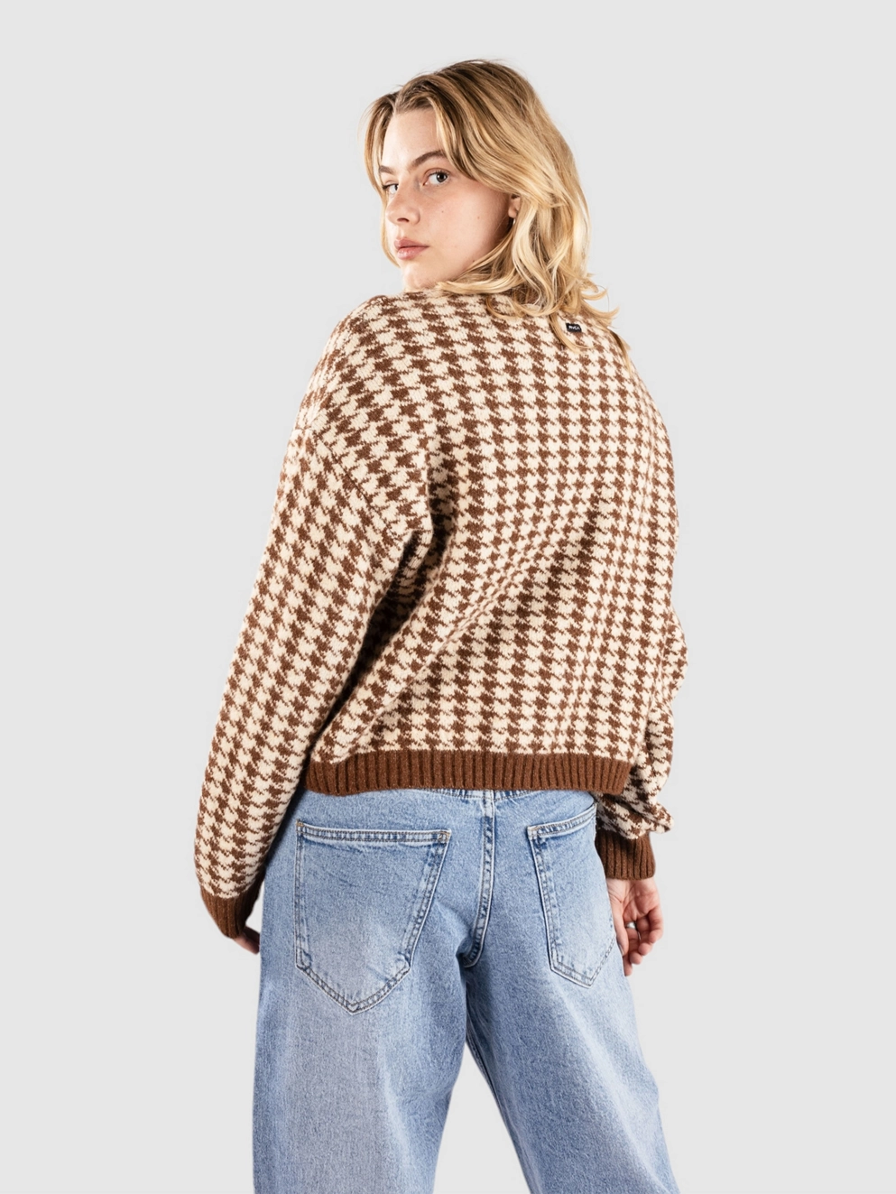 RVCA Prep Pullover mocha bisque